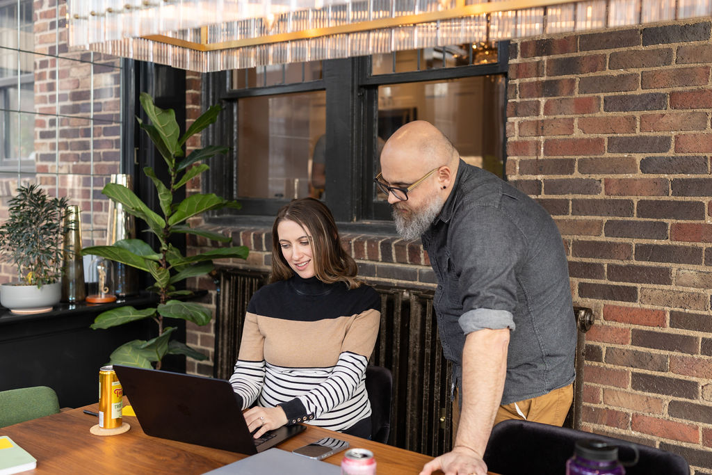 Shayna teaching Josh about Canonical Tags